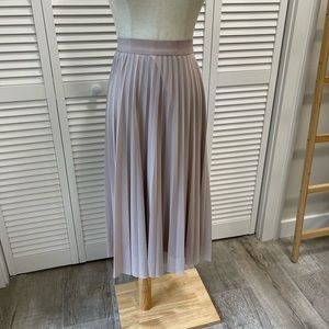 H&M pink midi skirt S